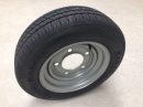 155/70 R12 C, 5 on 6.5'' PCD wheel assembly